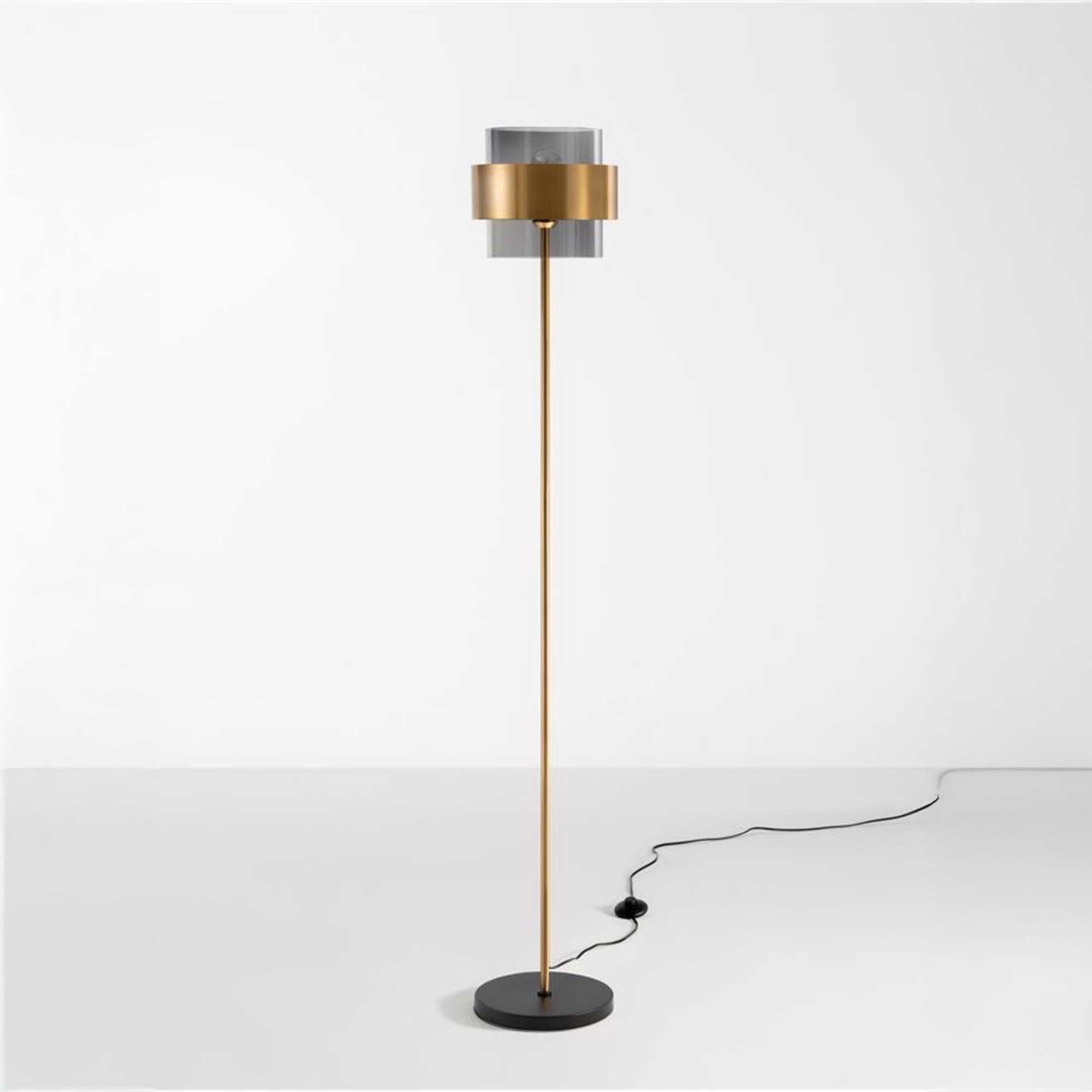 Nova Luce Sianna E27 üveg állólámpa