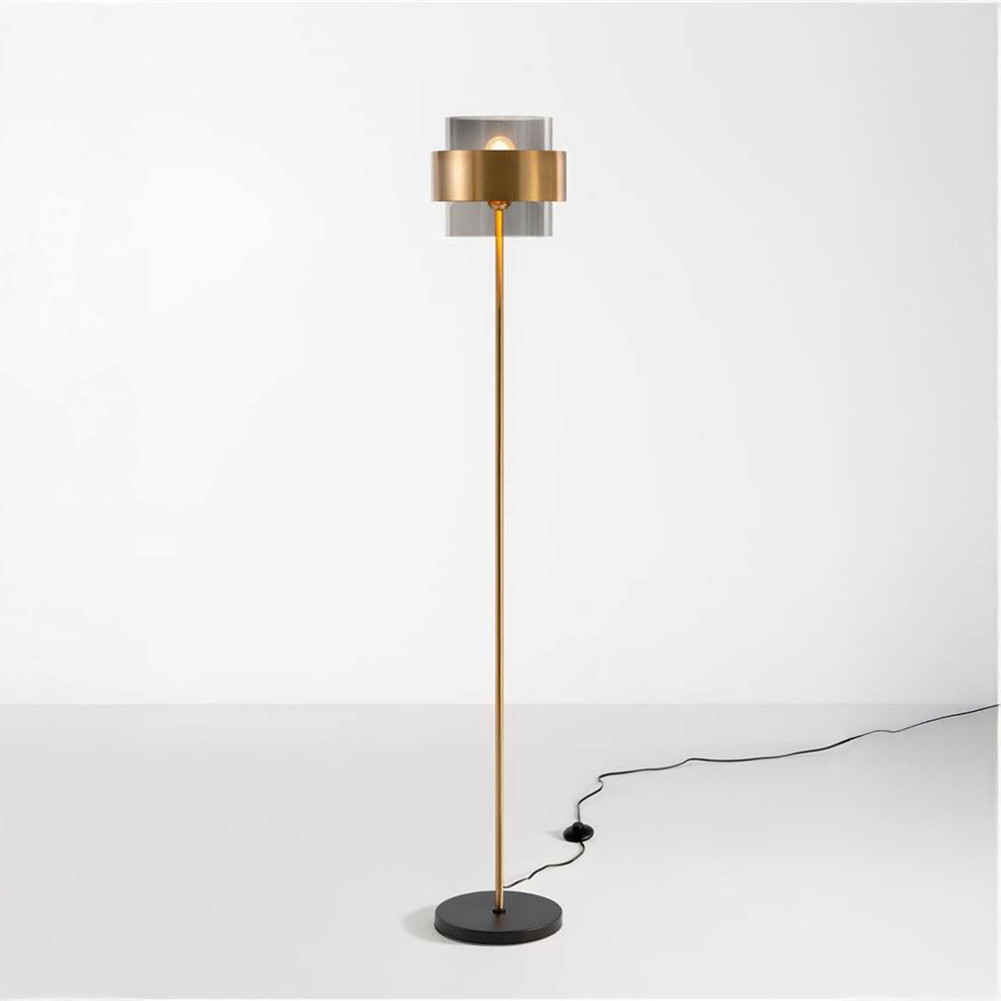 Nova Luce Sianna E27 üveg állólámpa