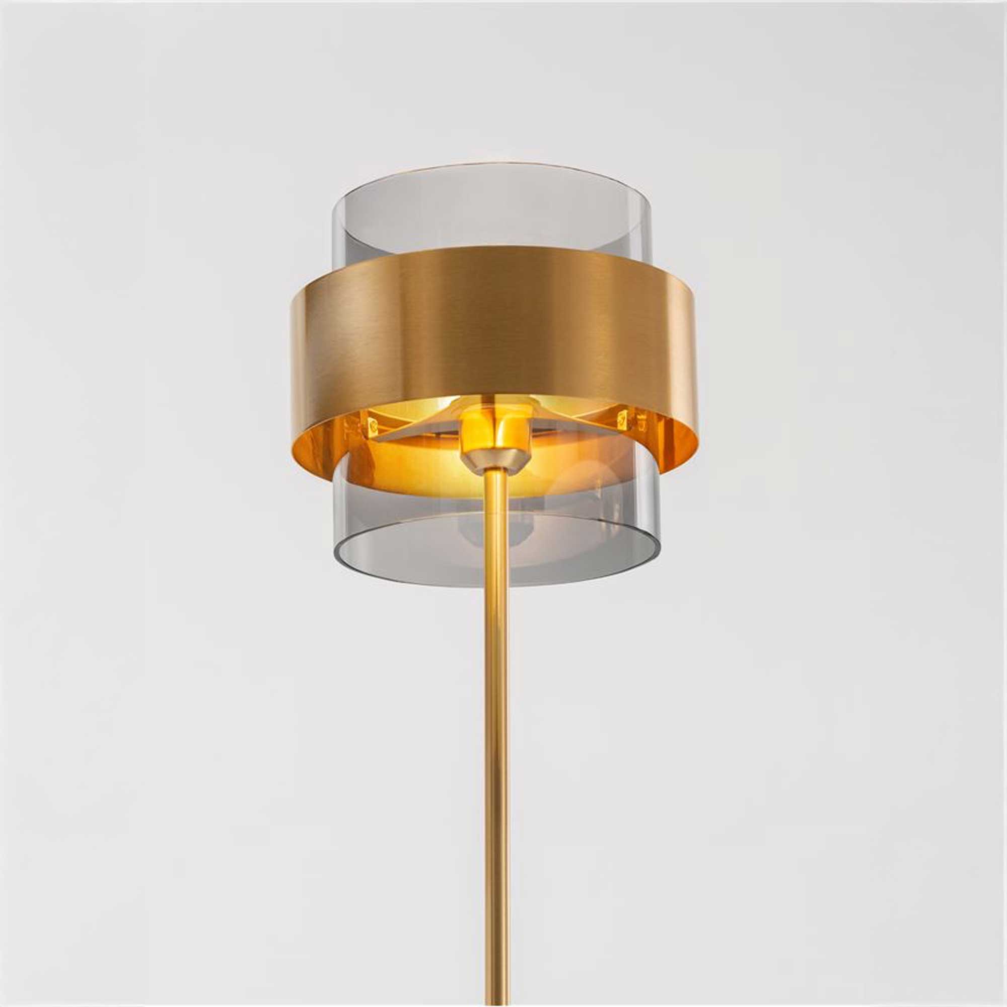 Nova Luce Sianna E27 üveg állólámpa