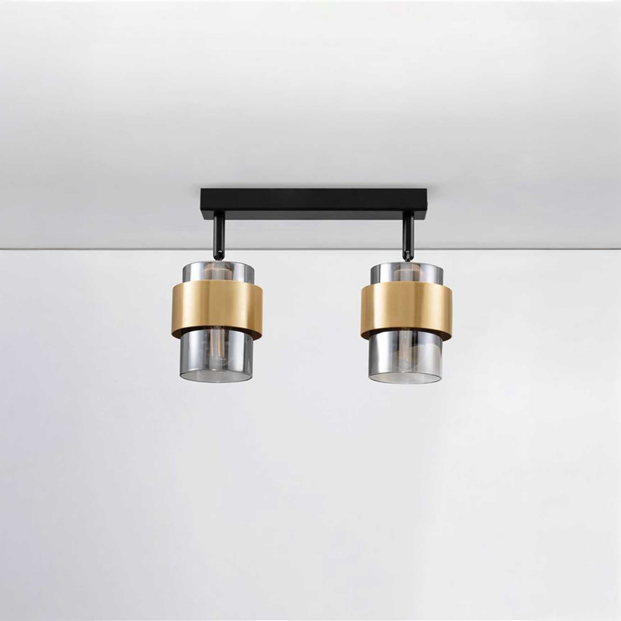 Nova Luce Sianna E27 üveg mennyezeti lámpatest