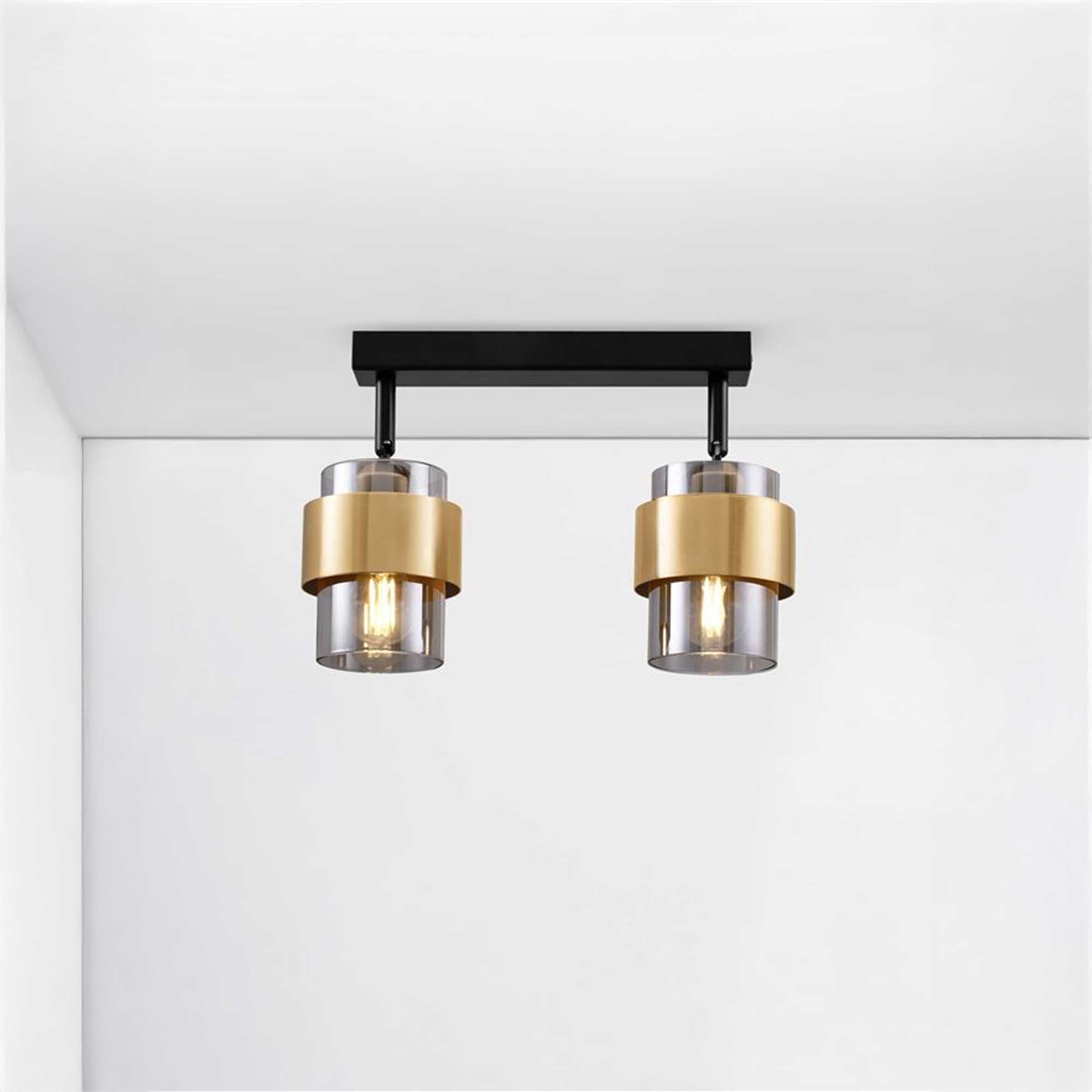 Nova Luce Sianna E27 üveg mennyezeti lámpatest