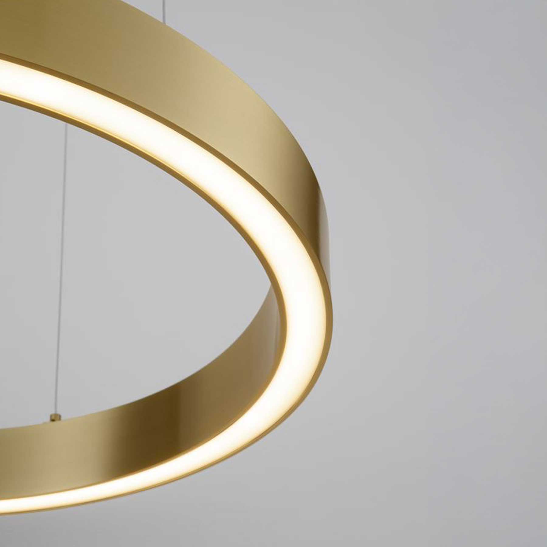 Nova Luce Sting LED kruhové závěsné svítidlo stmívatelné