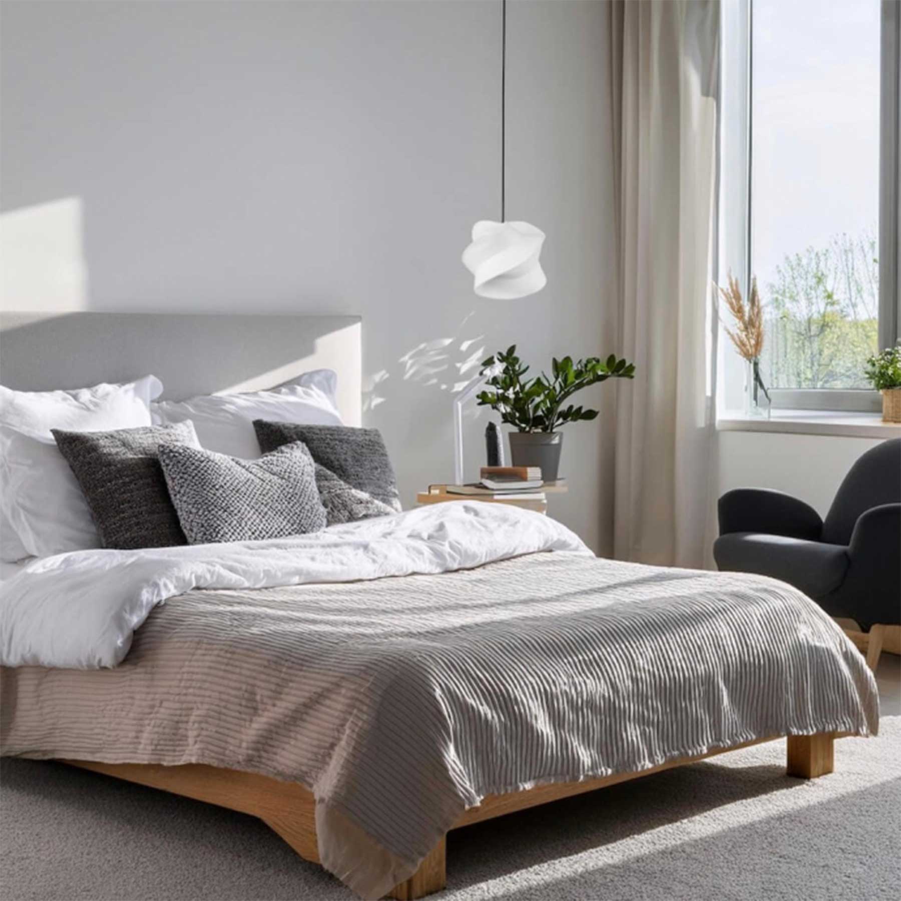 TD Lamps Zippoo E27 textilní závěsné svítidlo