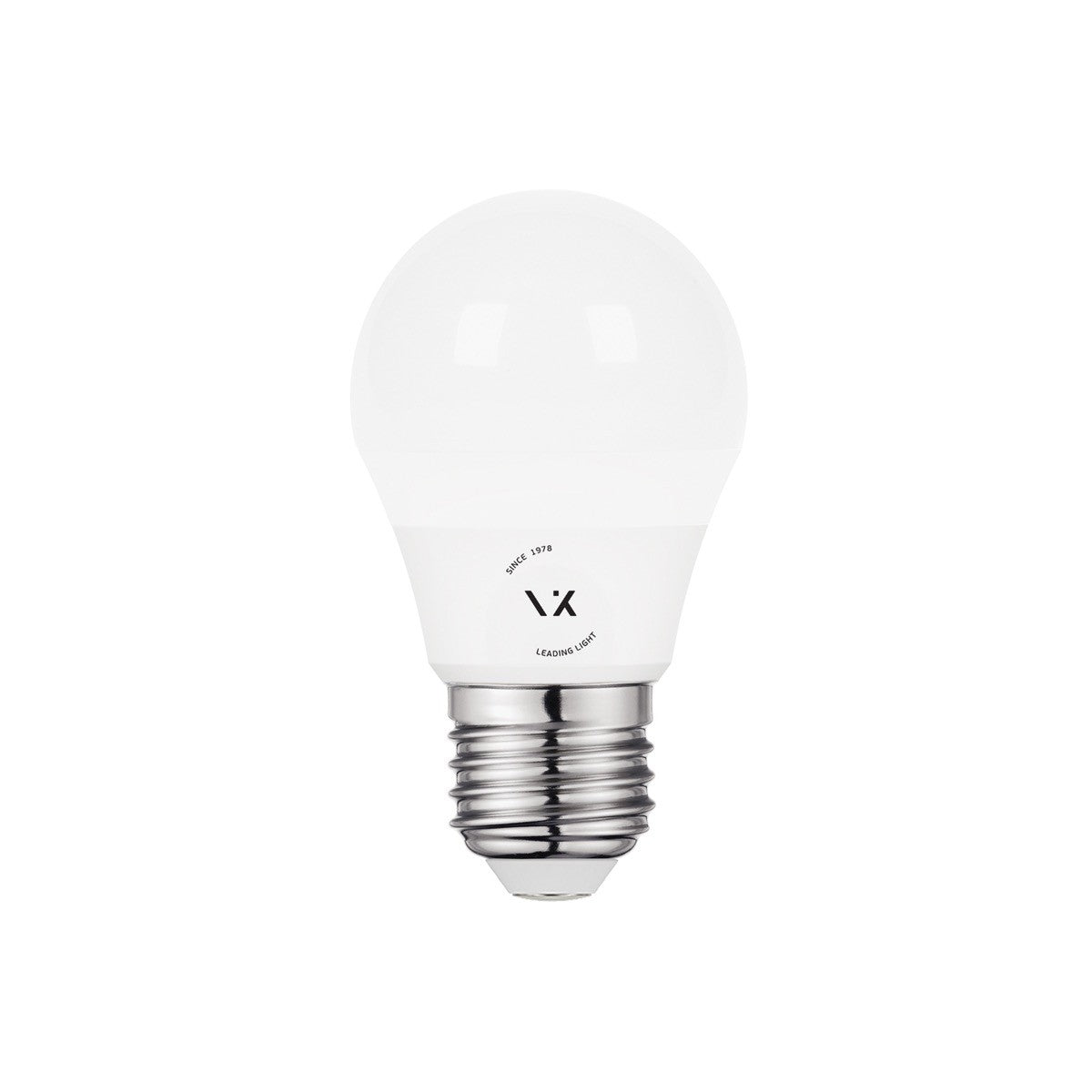 VK Light Mini Globe Plastic E27 540 lm, ø45, 6 W LED-izzó