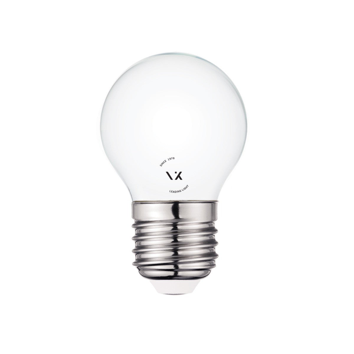 VK Light Mini Globe Filament Milky E27 LED-izzó