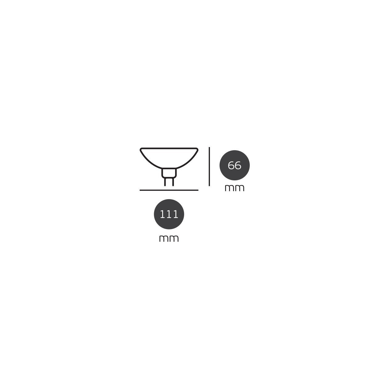VK Light GU10 15 W 3000 K/4000 K LED-izzó