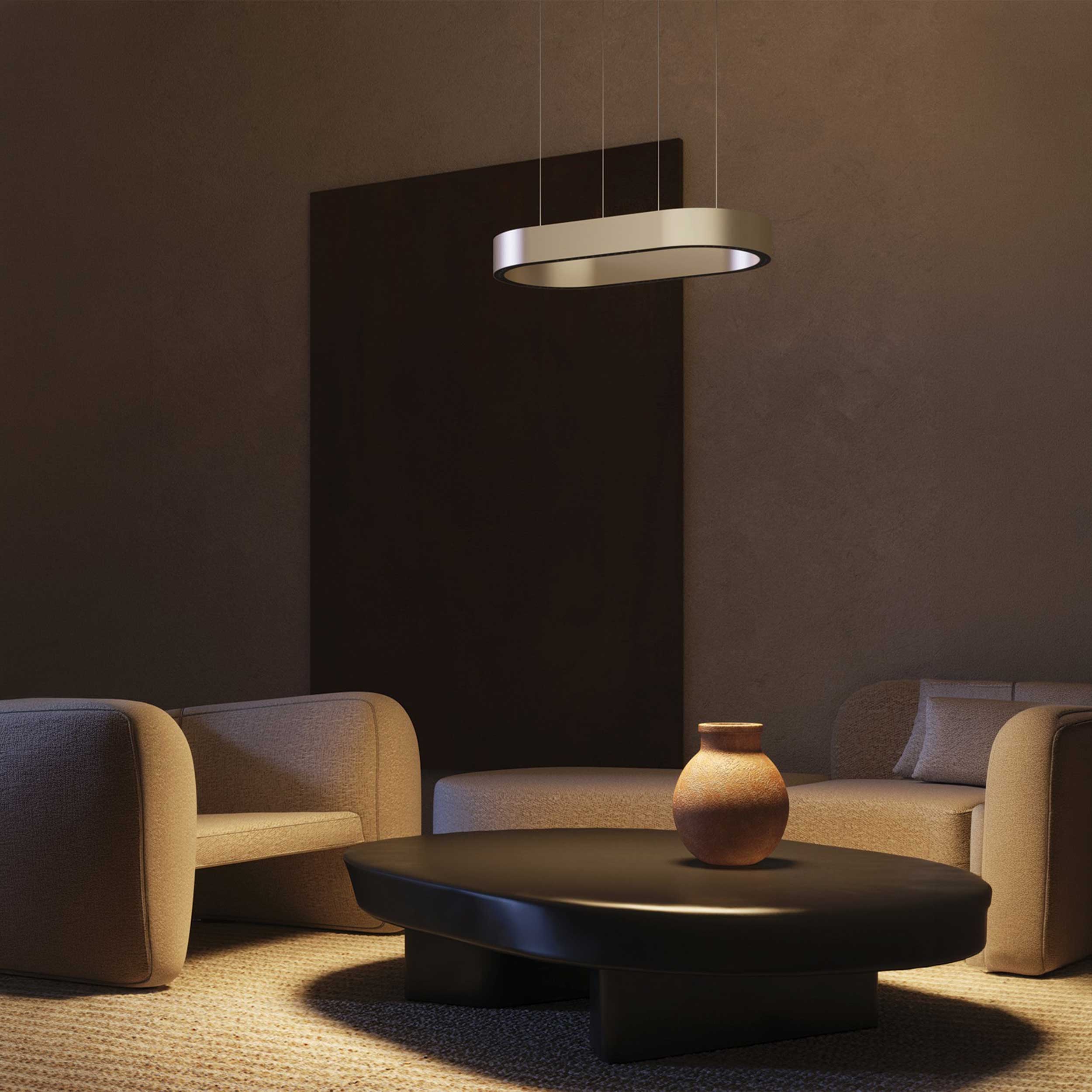 VK Light Aria ovális LED függesztett lámpa