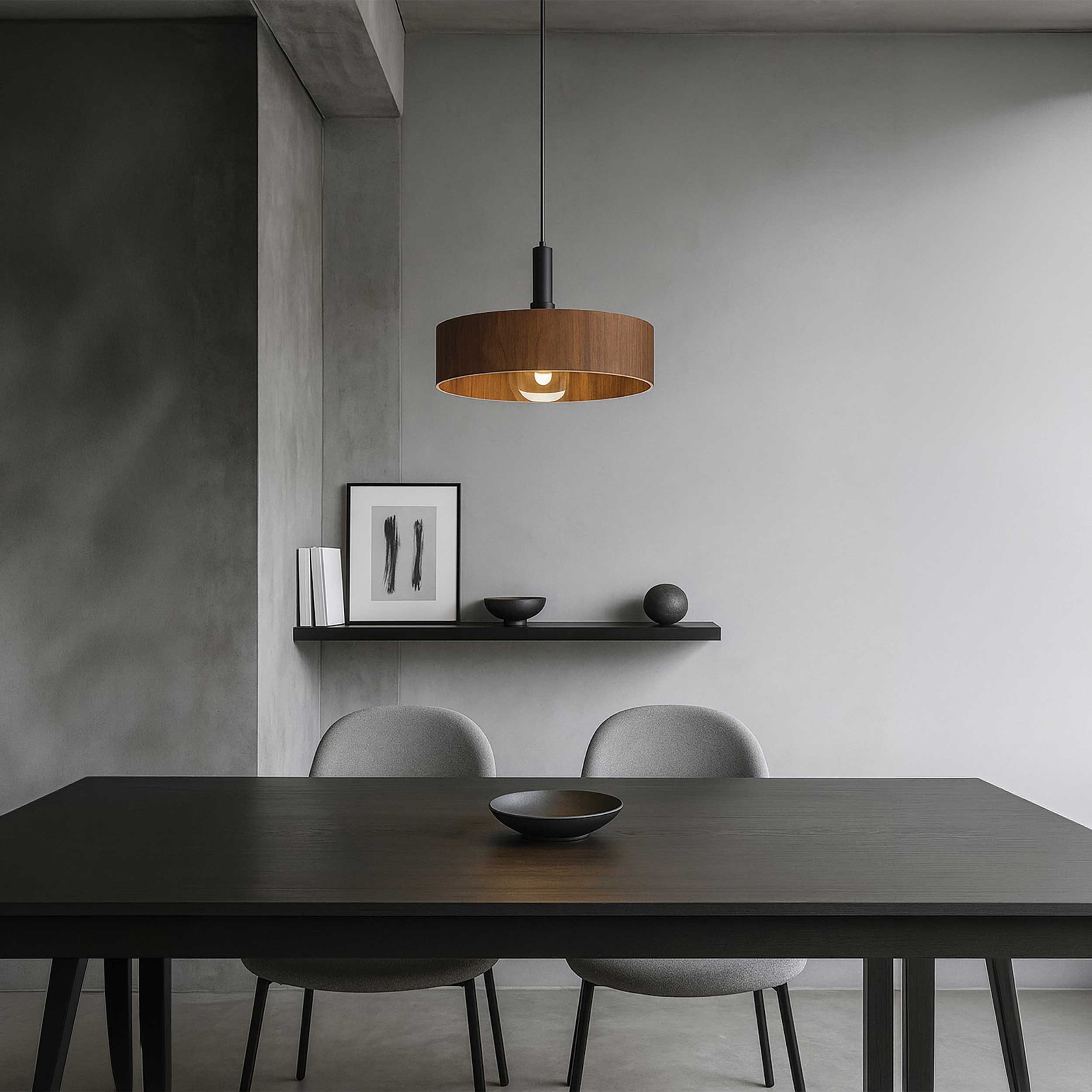 VK Light Halo E27 kör alakú függesztett lámpa