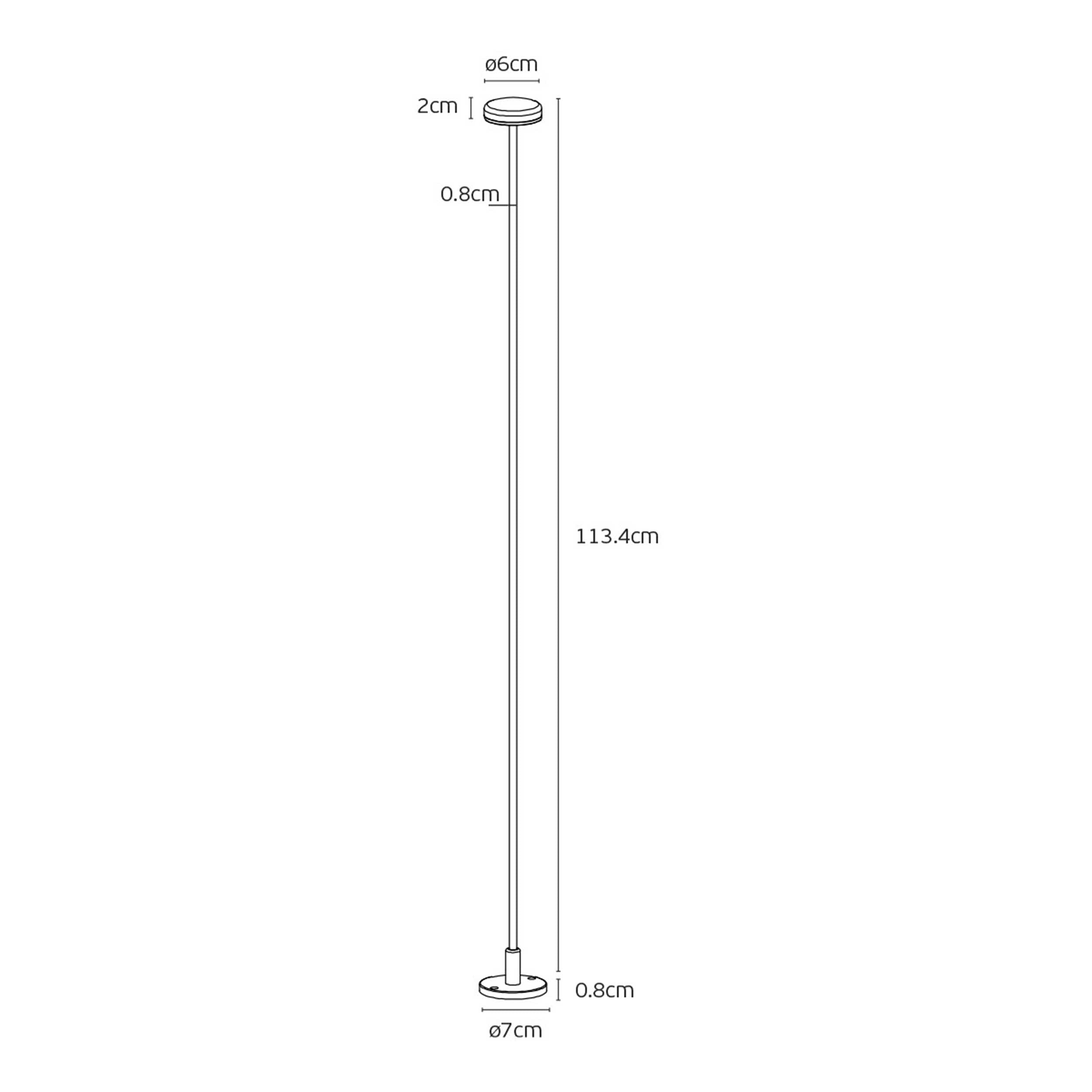 VK Light Jade LED oszloplámpa IP65