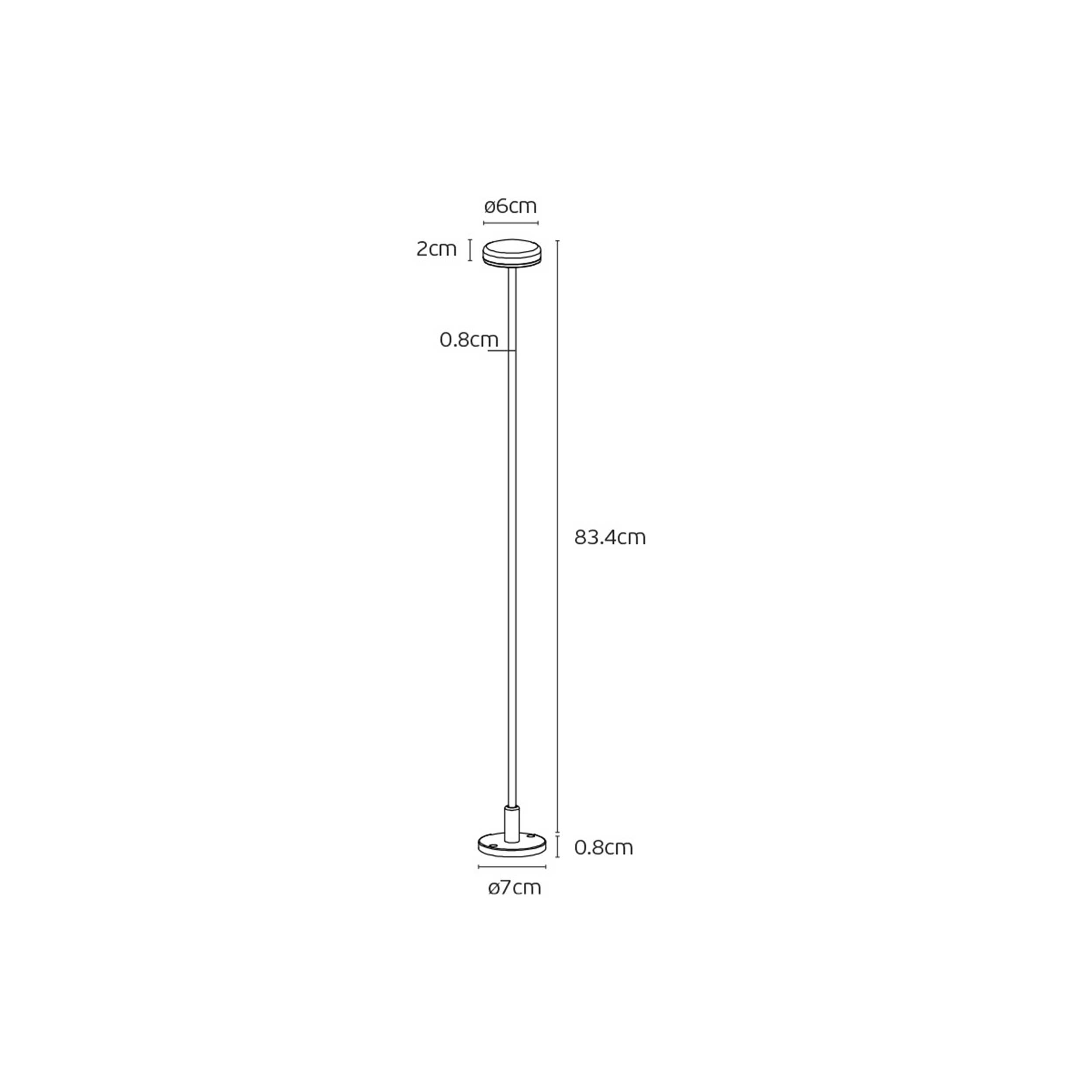 VK Light Jade LED oszloplámpa IP65