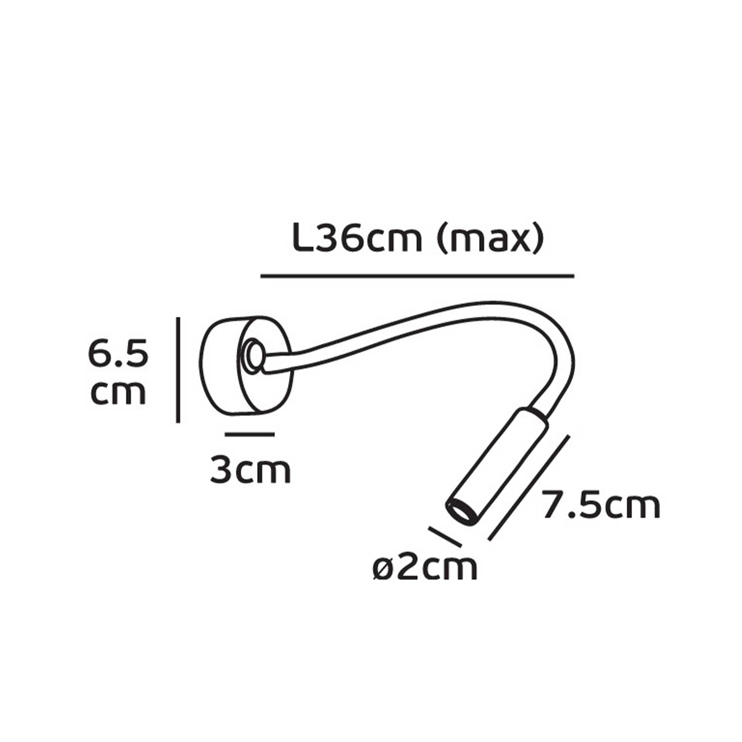 VK Light Jak LED fali lámpa