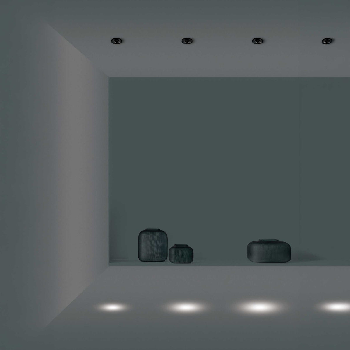 VK Light Bloc Zoom LED állítható süllyesztett lámpatest 15°–24°