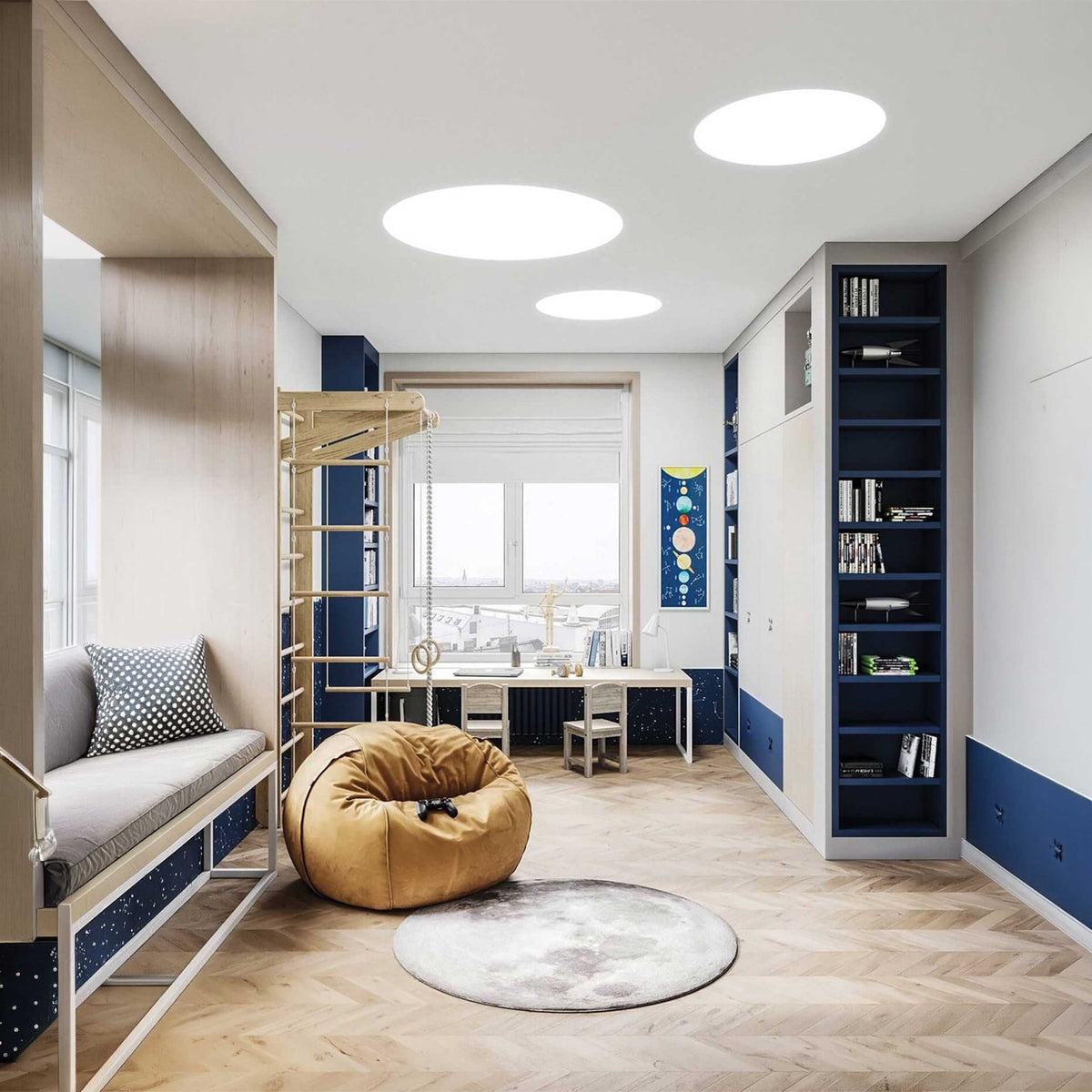 VK Light Dream LED Trimless beépíthető lámpatest, rögzített kivitel