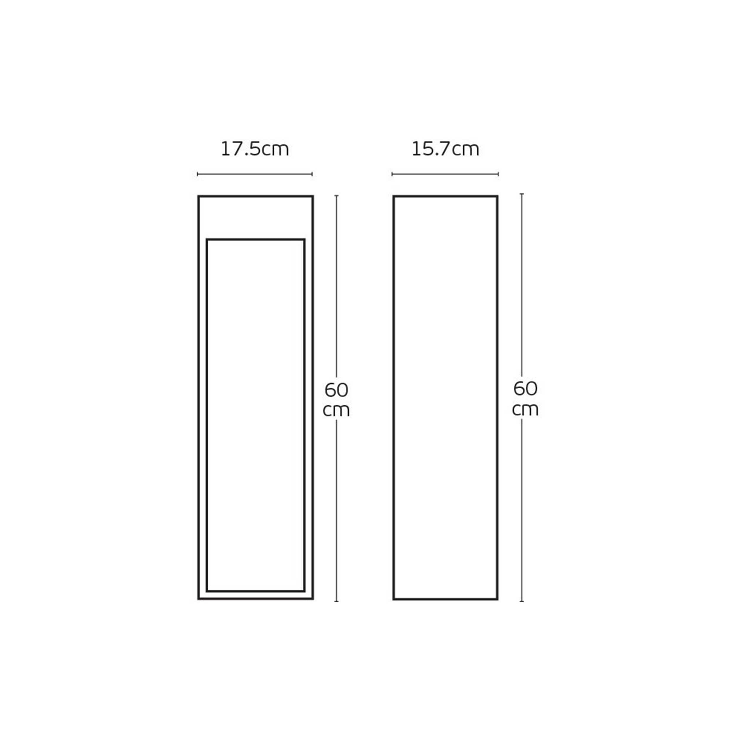 VK Light Natu III LED kültéri oszloplámpa IP65