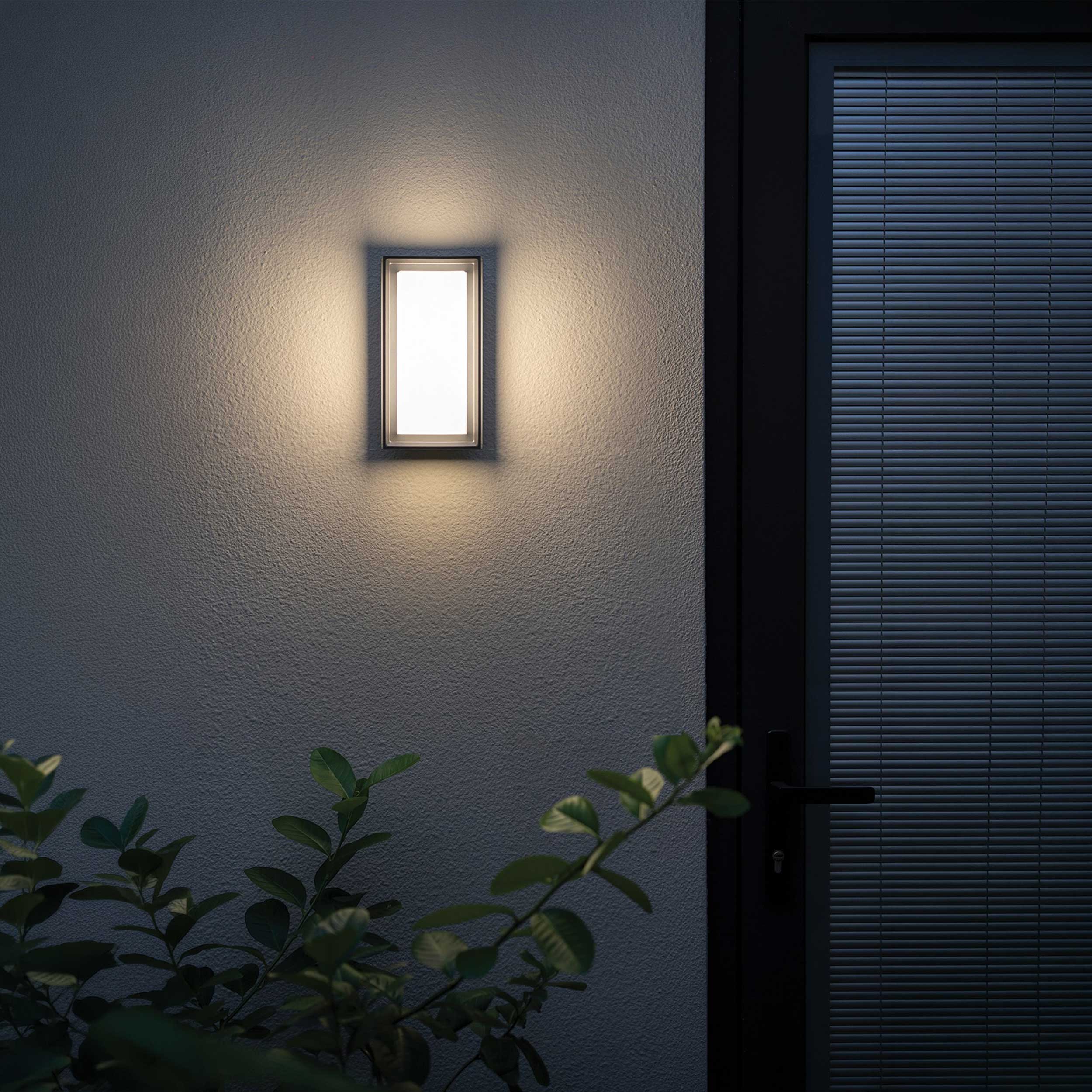 VK Light Neon LED falilámpa IP65, téglalap alakú