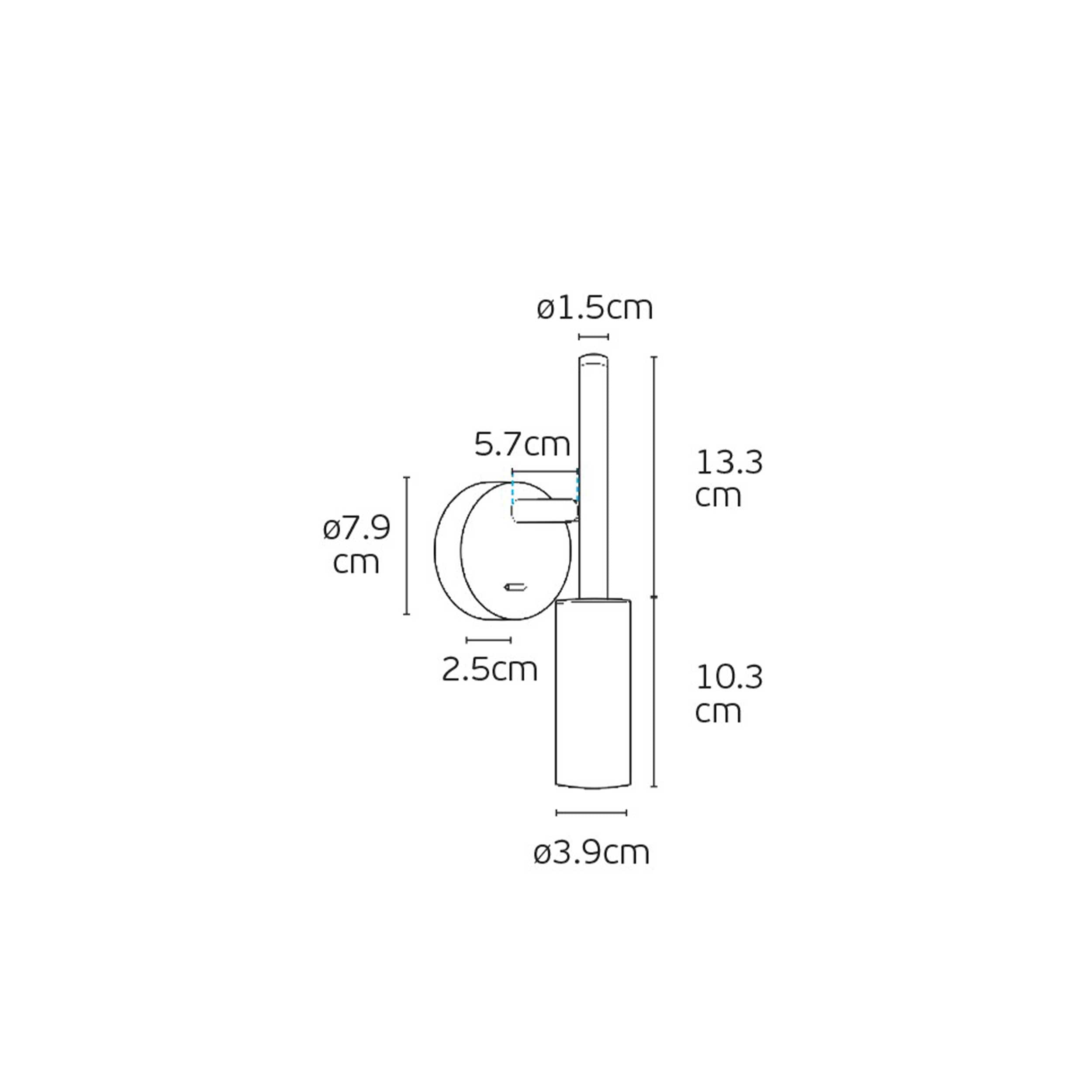 VK Light Nook LED fali spotlámpa