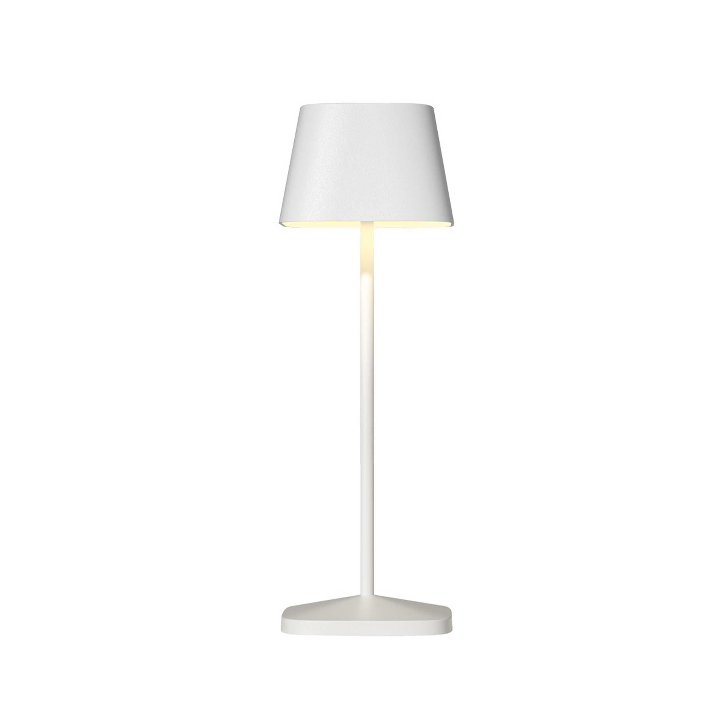VK Light Opos LED asztali hordozható lámpa IP65, szögletes
