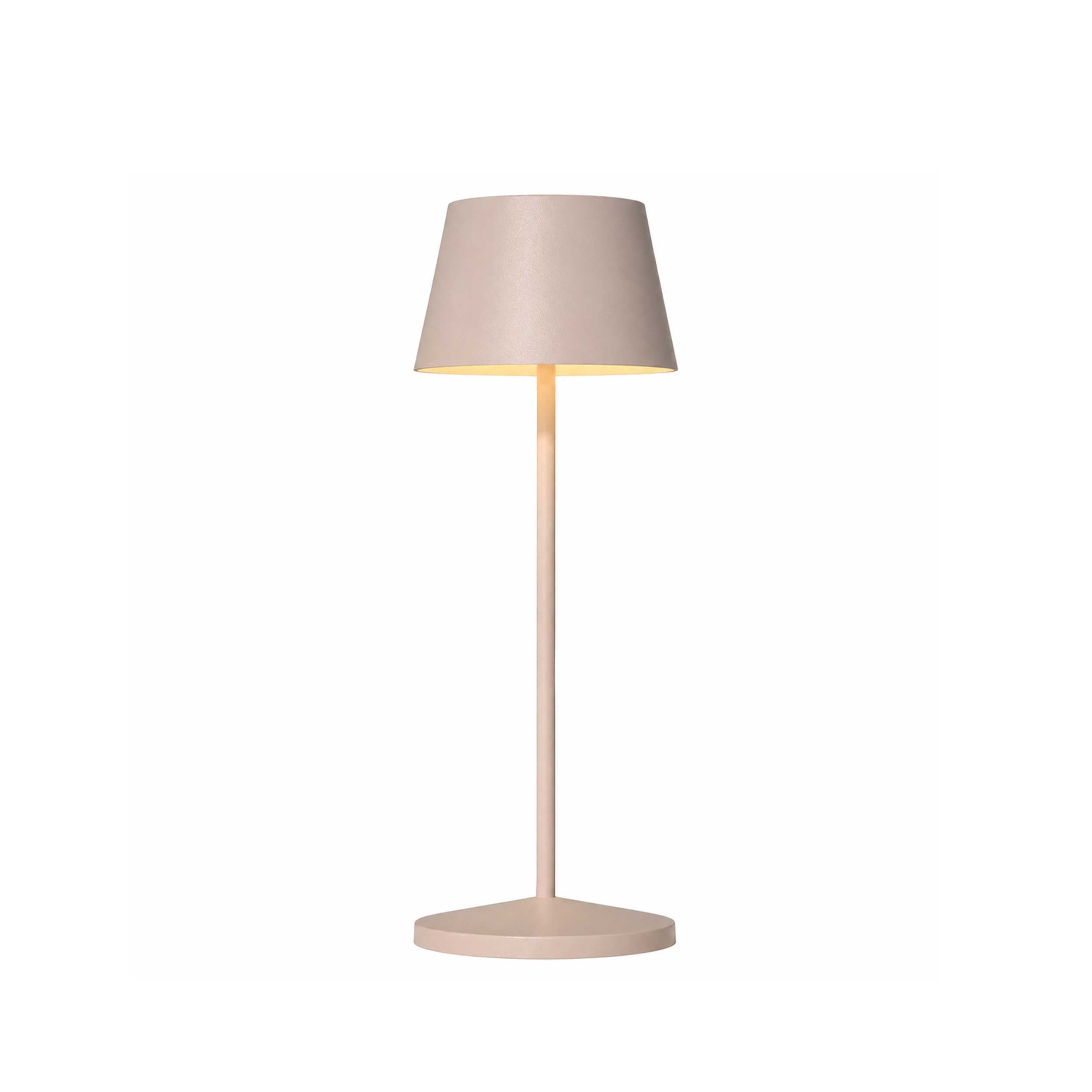VK Light Opos LED asztali hordozható lámpa IP65, kerek