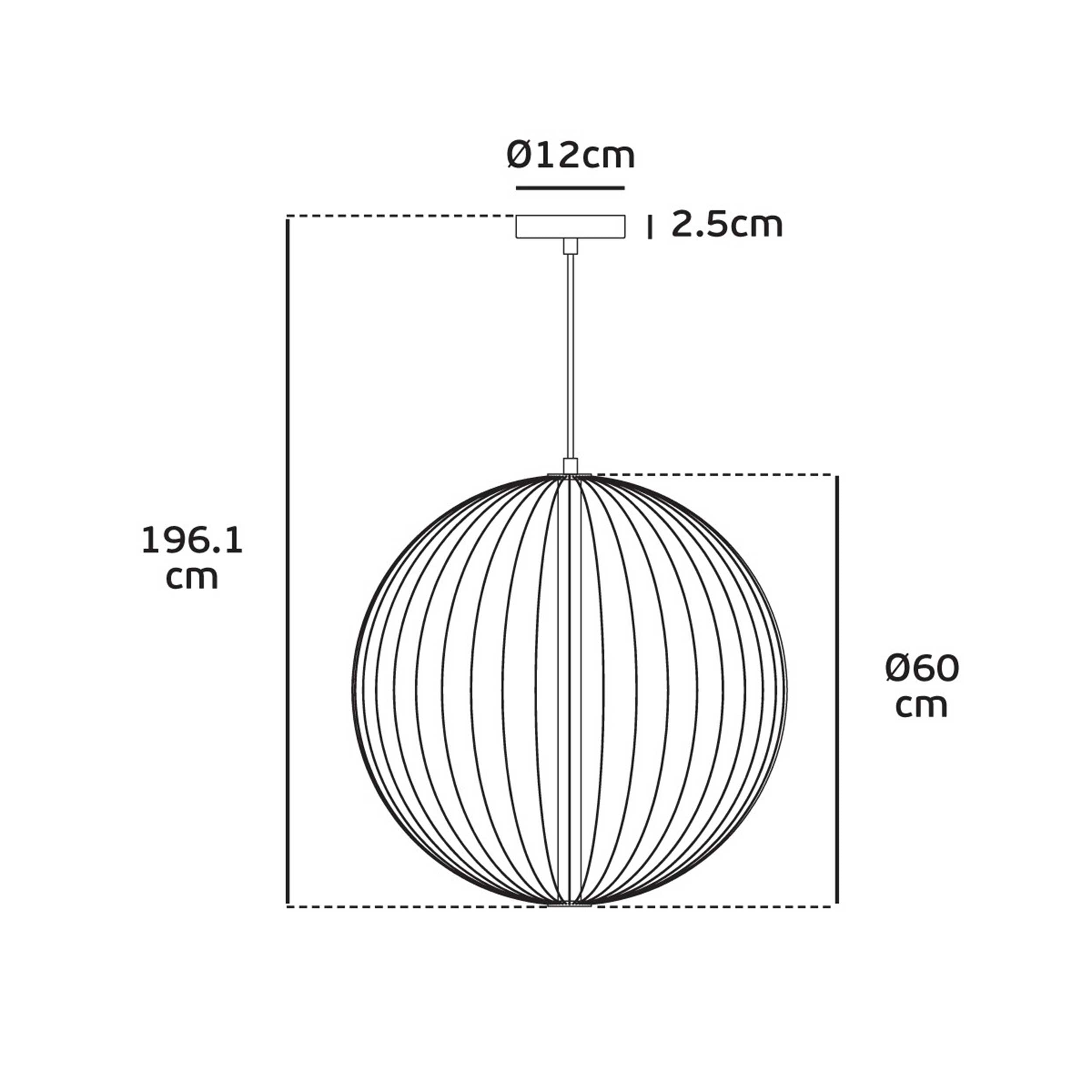 VK Light Polla LED függesztett lámpa