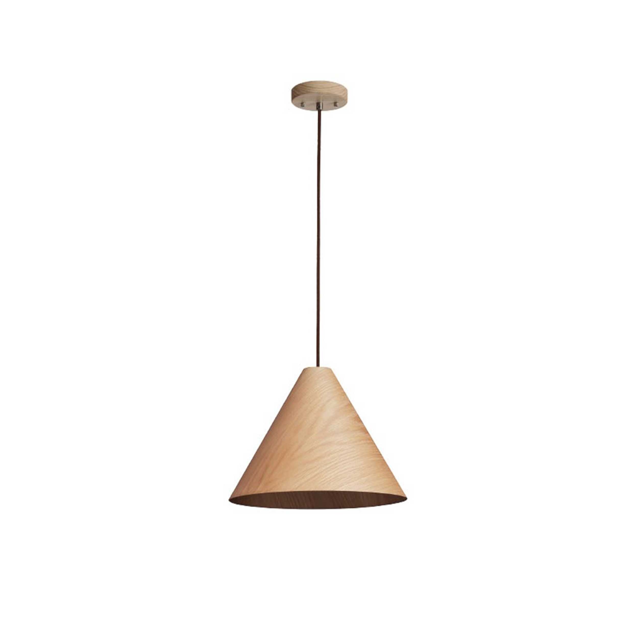 VK Light Woody E27 függesztett fa lámpa