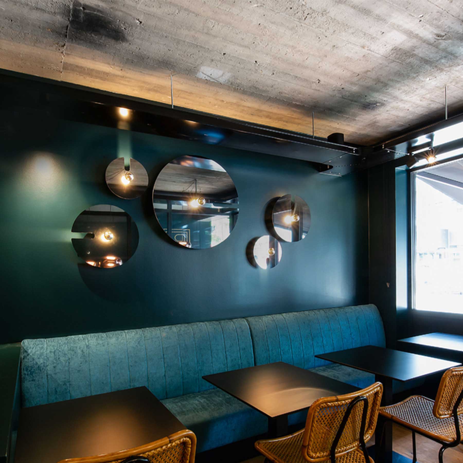 Wever and Ducré MIRRO přisazené svítidlo