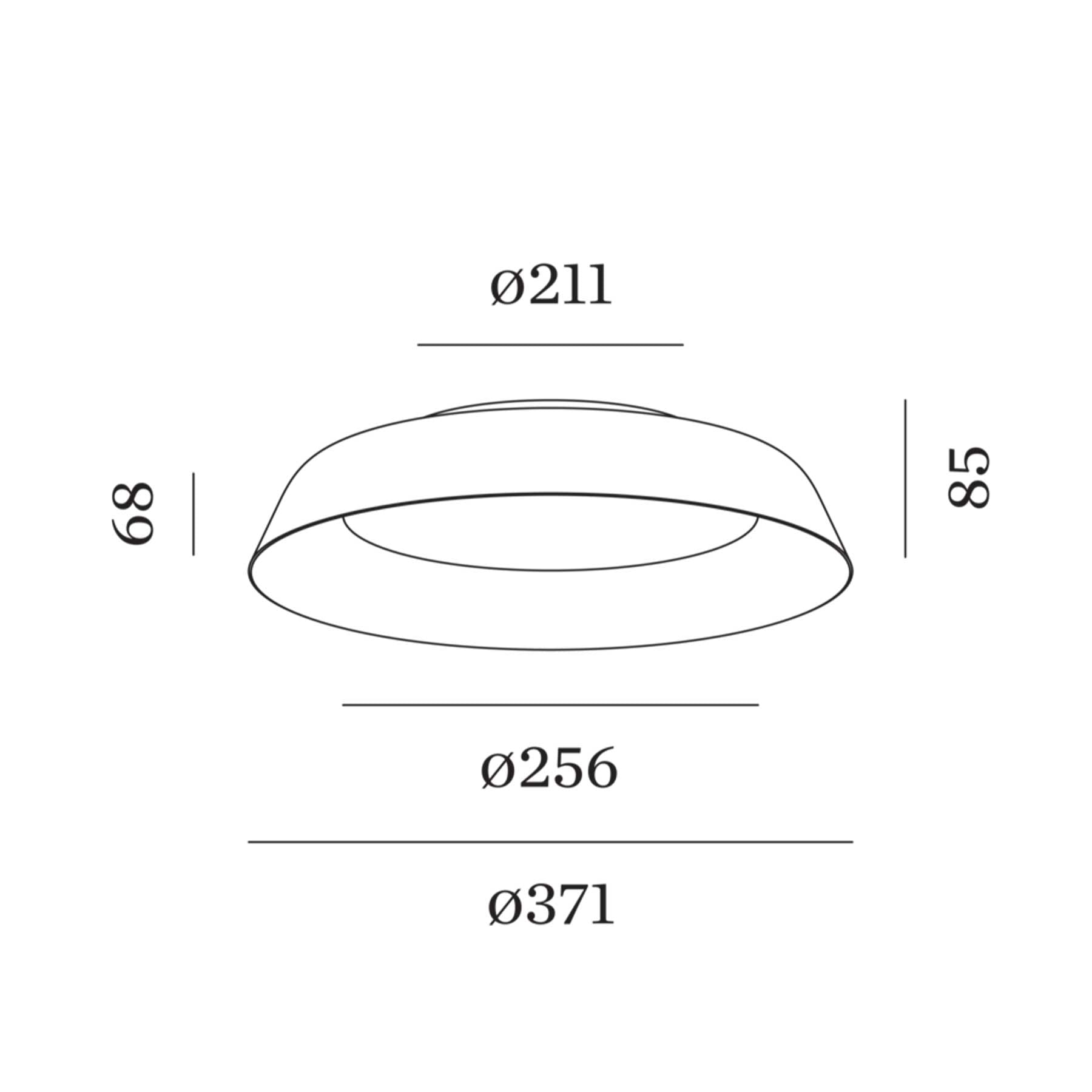 Wever and Ducré TOWNA přisazené svítidlo IP44 bílá