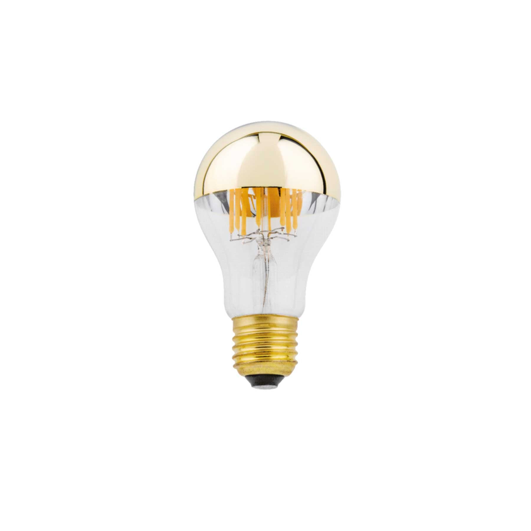 LED žárovka A60 E27 2700K 5.5W Zlatá