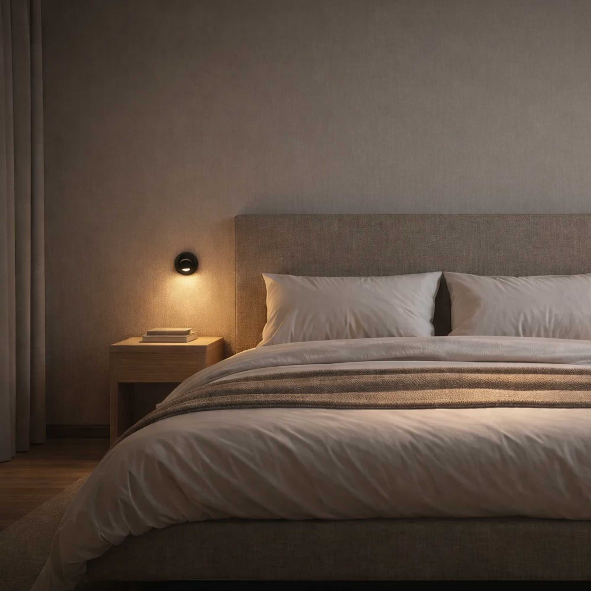 Ágy melletti olvasólámpa LED süllyesztett fali lámpa