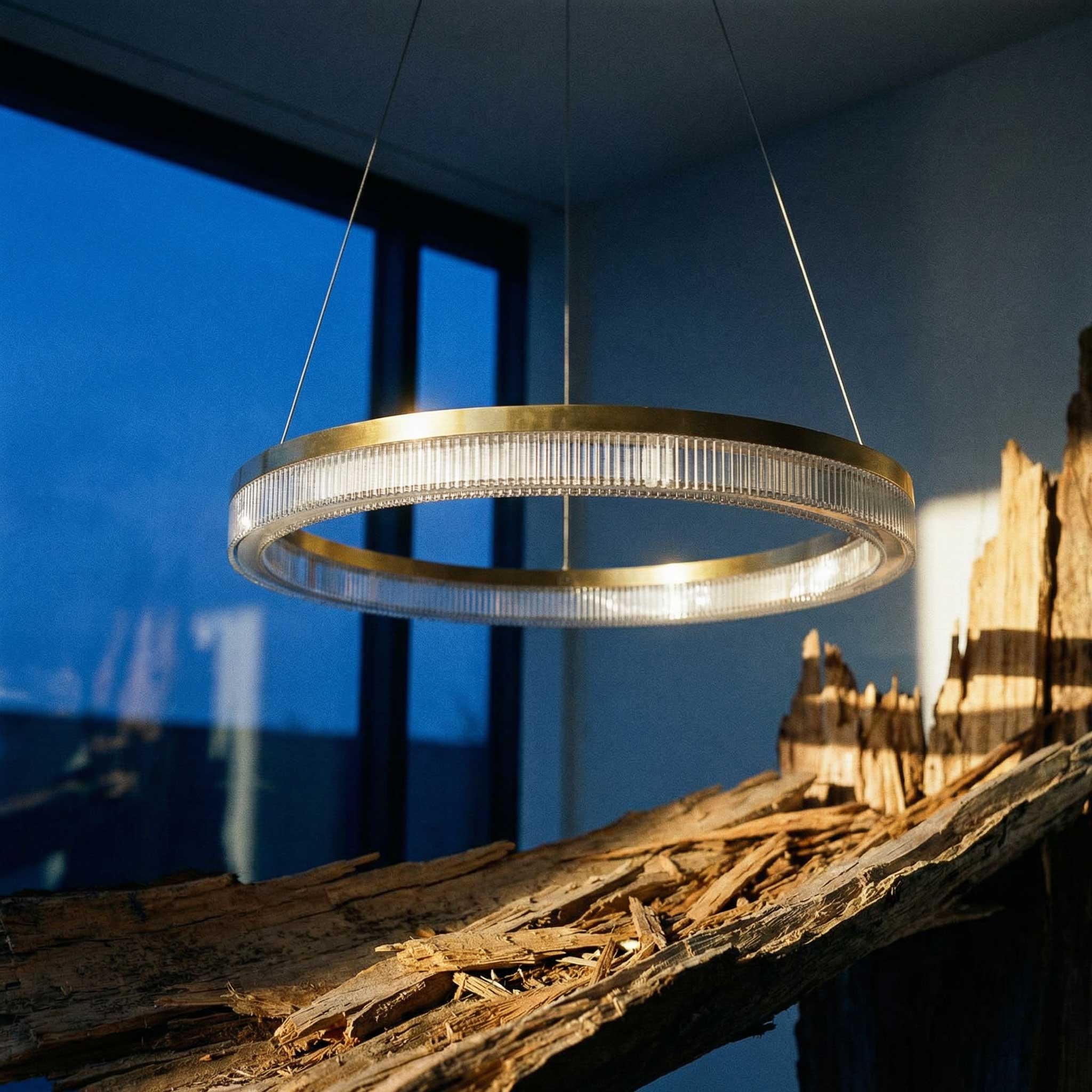 Ideal lux Crown LED kerek LED függőlámpa