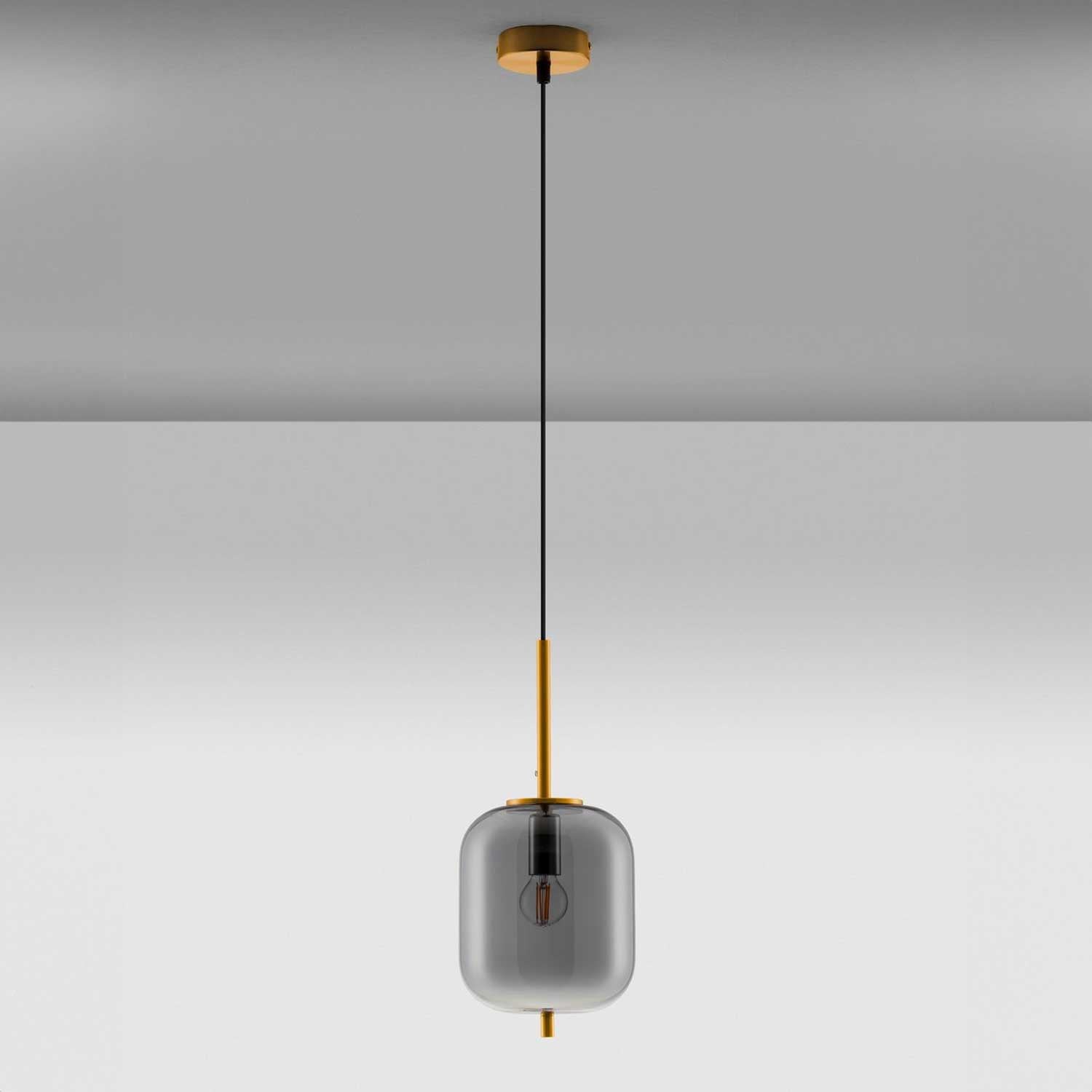 Nova Luce Lato E14 skleněné závěsné svítidlo