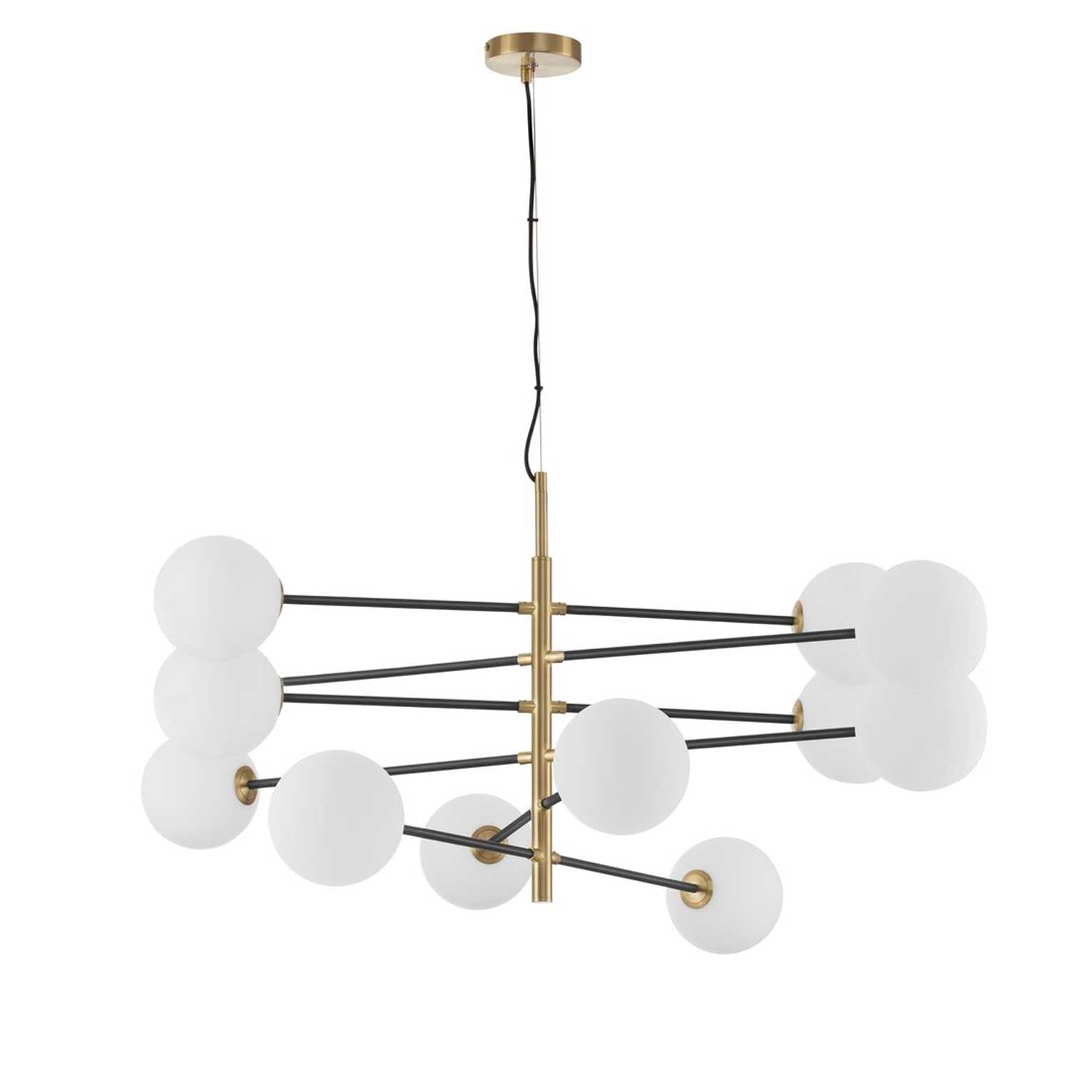 Nova Luce Vitra G9 závěsné svítidlo lustr