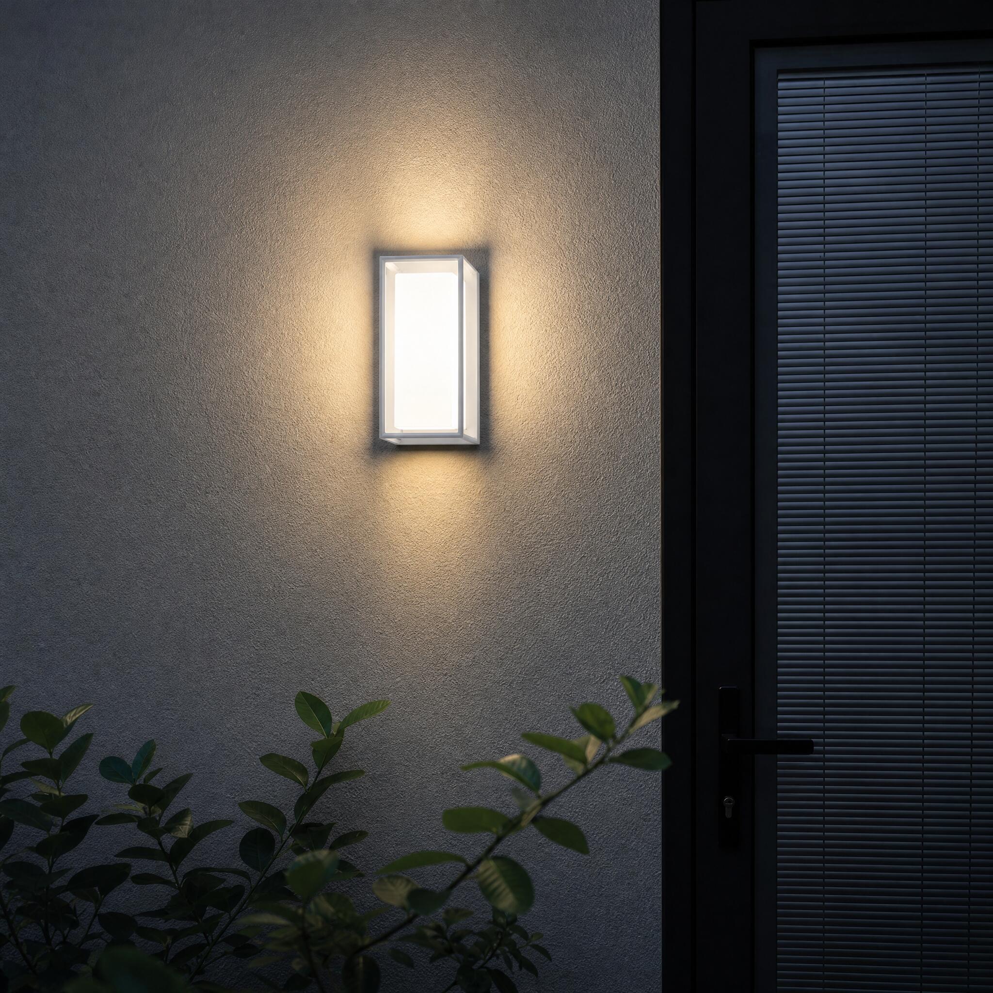 VK Light Neon LED falilámpa IP65, téglalap alakú