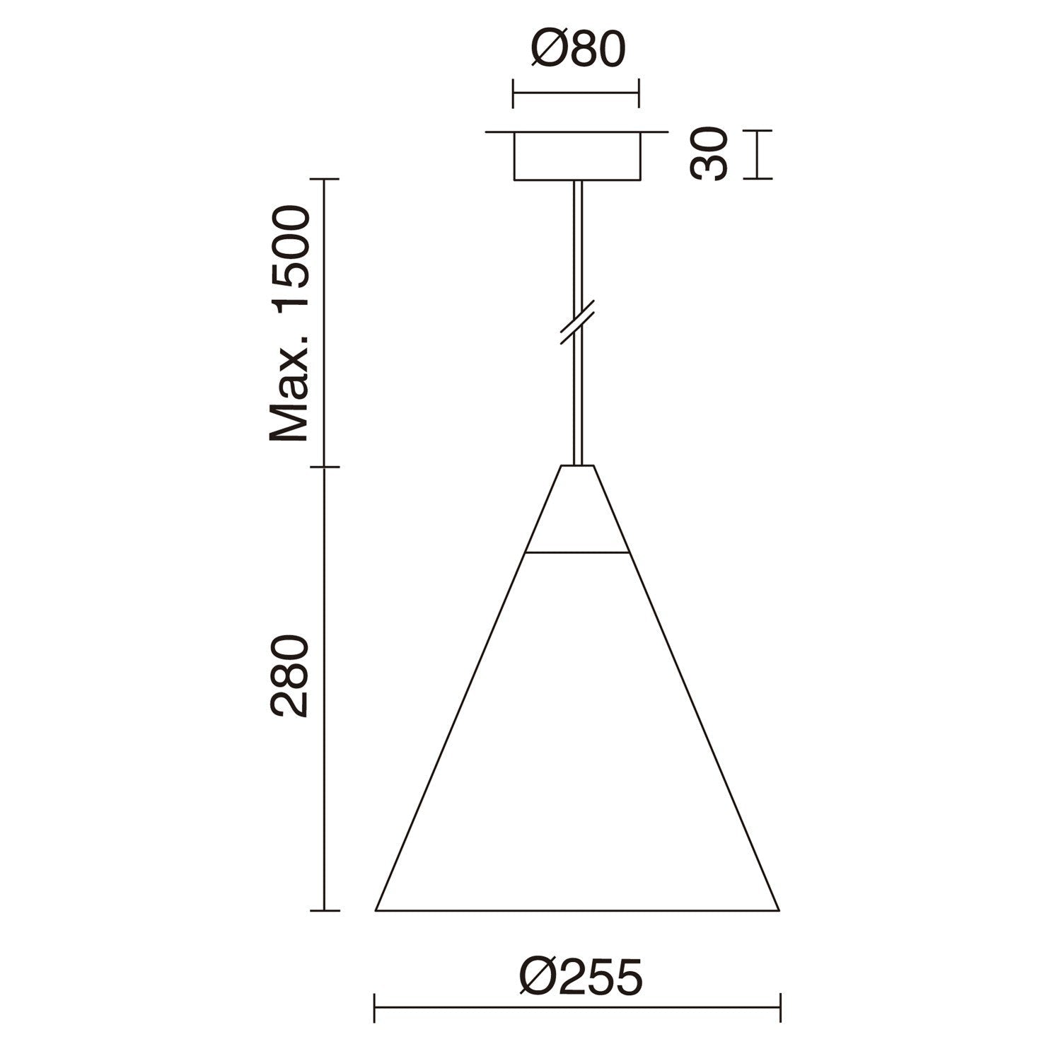Exo Oda E27 závěsné svítidlo modré