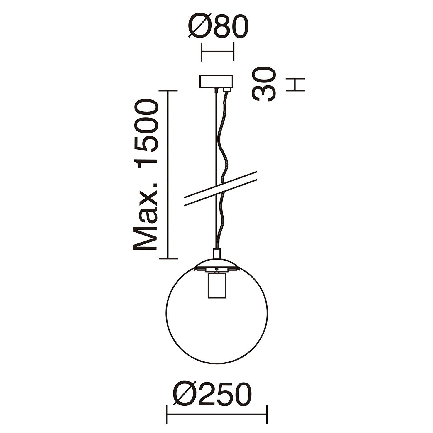Exo Oxy čirá E27 závěsné svítidlo zlaté