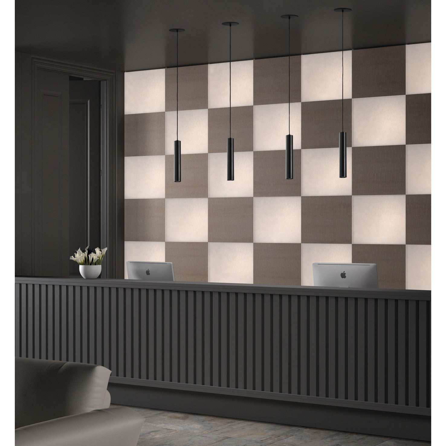 Exo Tania C zápustné GU10 závěsné svítidlo bílé