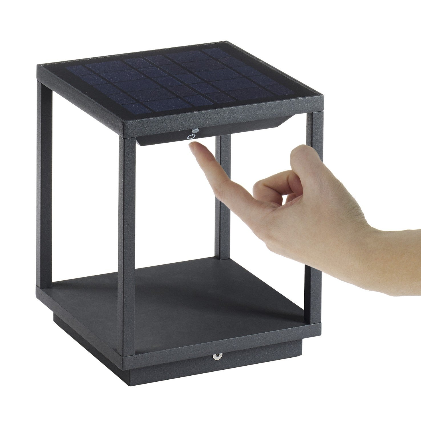 Dopo Solei LED sloupkové antracitové solární svítidlo