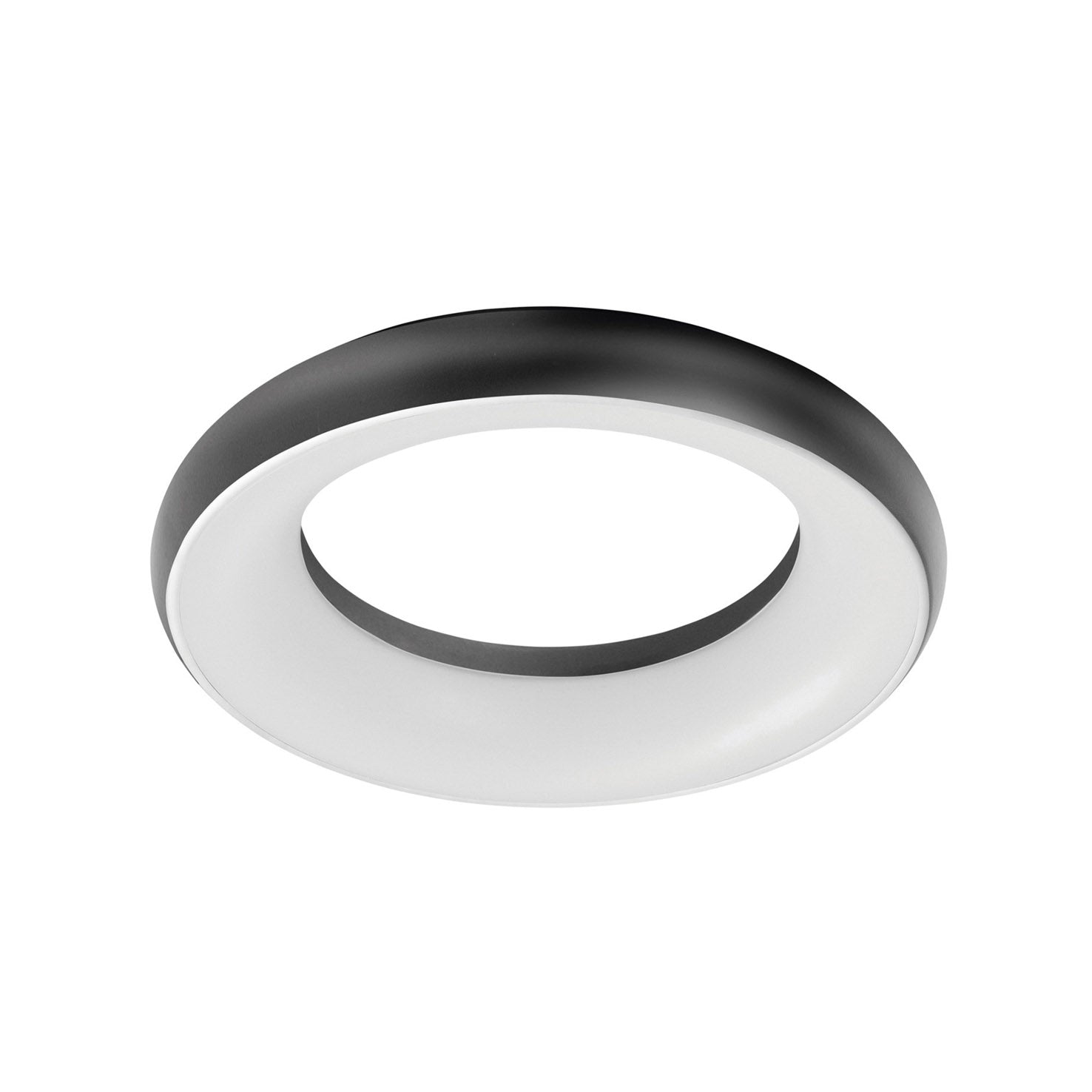 Exo Fred LED kruhové stropní svítidlo černé