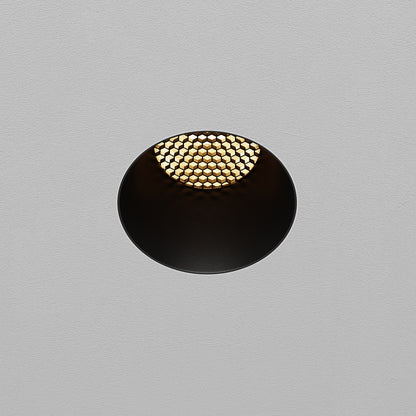 Maytoni Dip LED 50° süllyesztett kör alakú lámpa, fekete