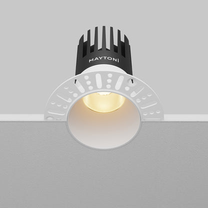 Maytoni Dip LED 50° süllyesztett kör alakú lámpa, fehér