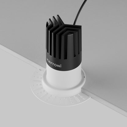 Maytoni Dip LED 50° süllyesztett kör alakú lámpa, fehér