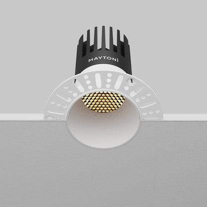 Maytoni Dip LED 50° süllyesztett kör alakú lámpa, fehér