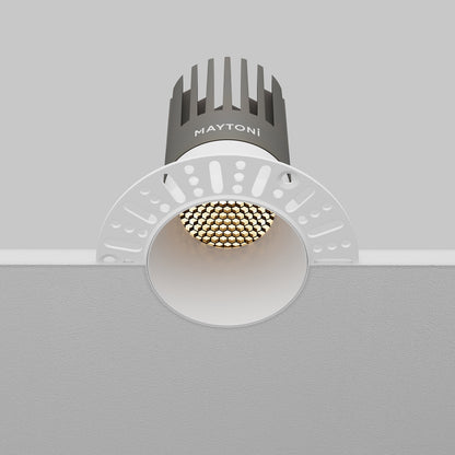 Maytoni Dip LED 50° süllyesztett kör alakú lámpa, fehér