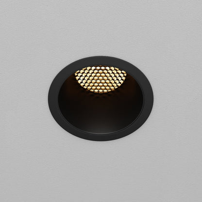 Maytoni Dip LED 50° süllyesztett kör alakú lámpa, fekete