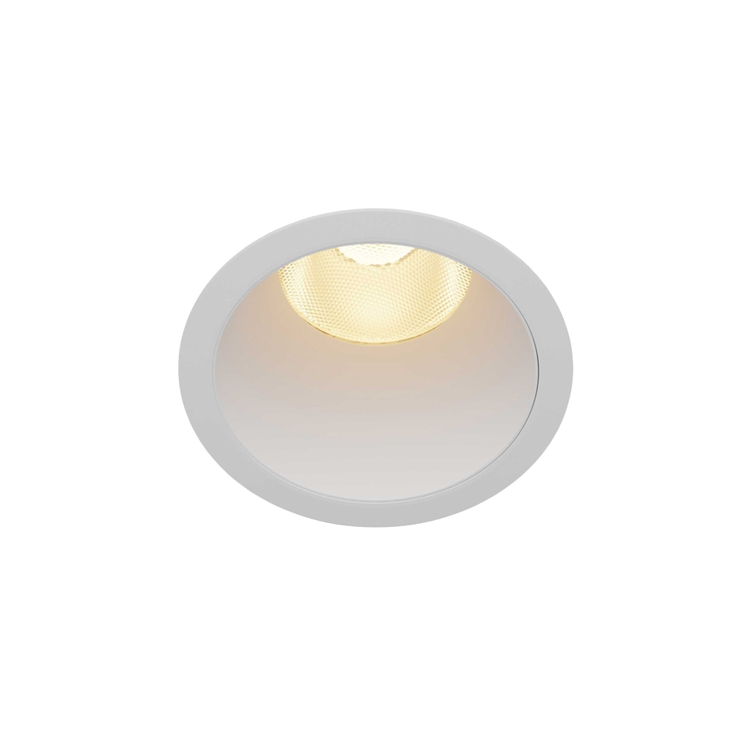 Maytoni Dip LED 50° süllyesztett kör alakú lámpa, fehér