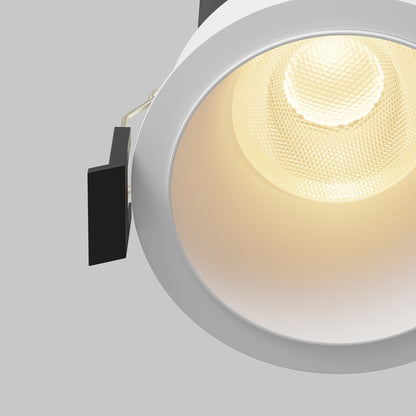 Maytoni Dip LED 50° süllyesztett kör alakú lámpa, fehér