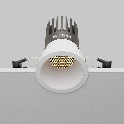 Maytoni Dip LED 50° süllyesztett kör alakú lámpa, fehér