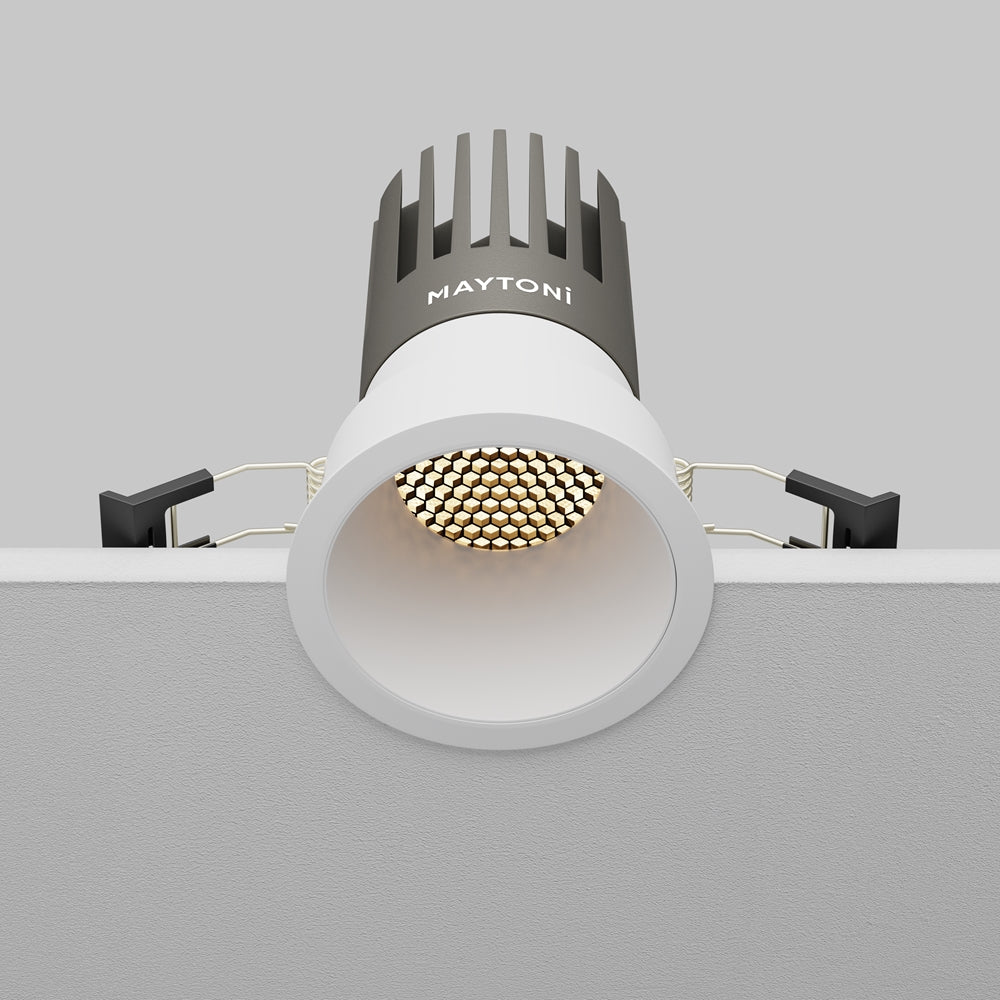 Maytoni Dip LED 50° süllyesztett kör alakú lámpa, fehér