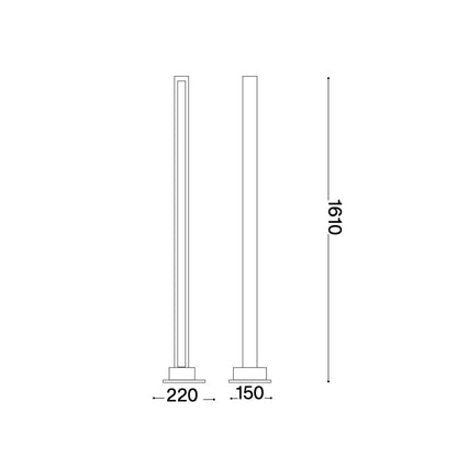 Ideal lux Craft LED stojací lampa