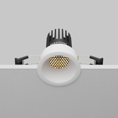 Maytoni Dip LED 50° süllyesztett kör alakú lámpa, fehér