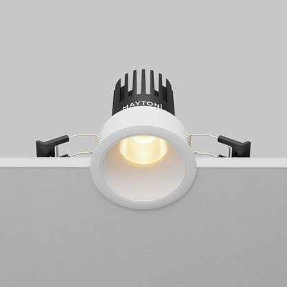 Maytoni Dip LED 50° süllyesztett kör alakú lámpa, fehér